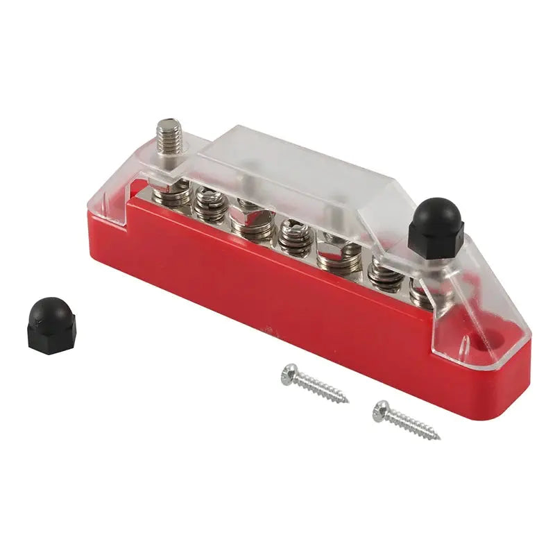 12V / 24V Universal Battery Bus Bar Power Distribution Block – Positive & Negative (150A) Tuck's Performance