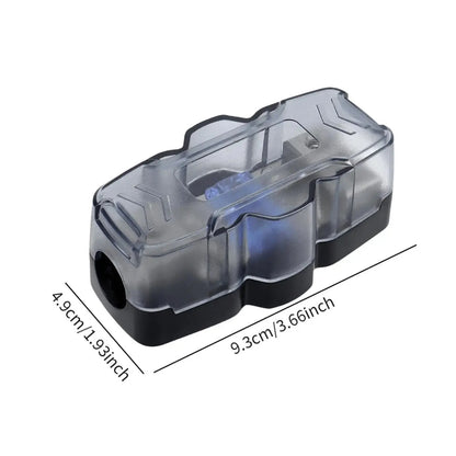 12V / 24V Universal Fused Distribution Block – 1 In / 2 Out (60A–100A Options) Tuck's Performance