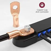 12V / 24V Universal Power Distribution Bus Bar – 150A Battery Busbar (Dual Positive & Ground) Tuck's Performance