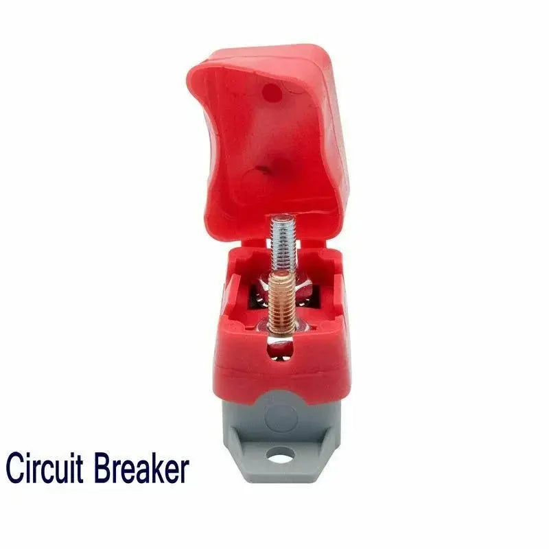 12V Automatic Reset Circuit Breaker 10A–50A Waterproof Dual Battery Fuse for Car Boat RV Tuck's Performance