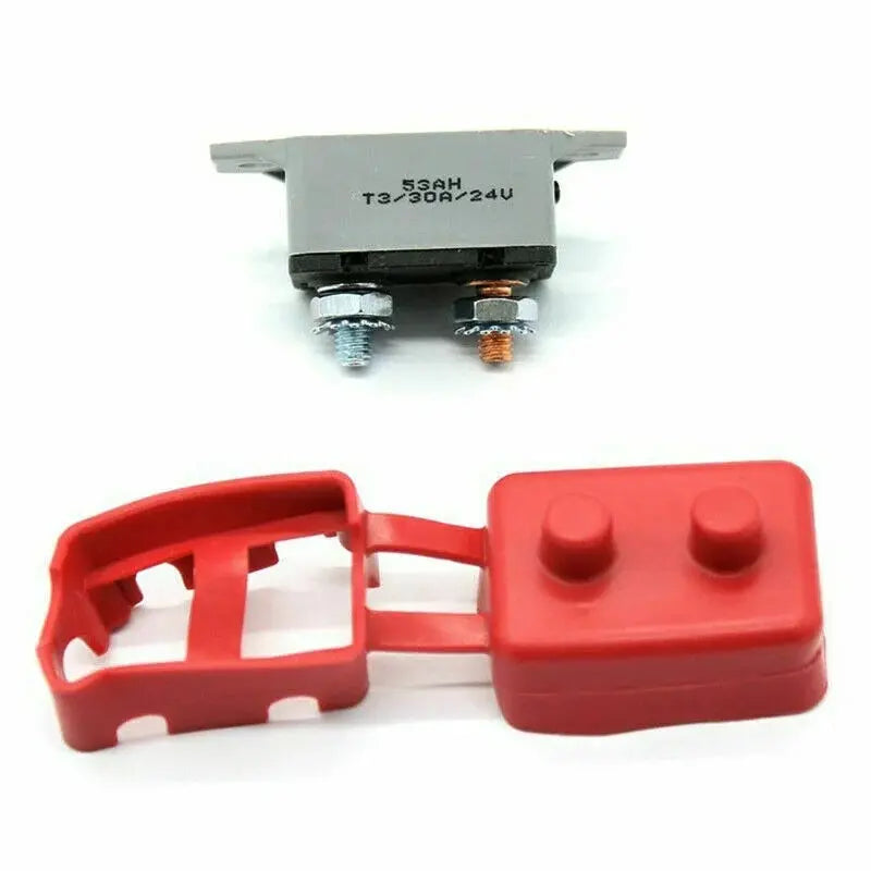 12V Automatic Reset Circuit Breaker 10A–50A Waterproof Dual Battery Fuse for Car Boat RV Tuck's Performance