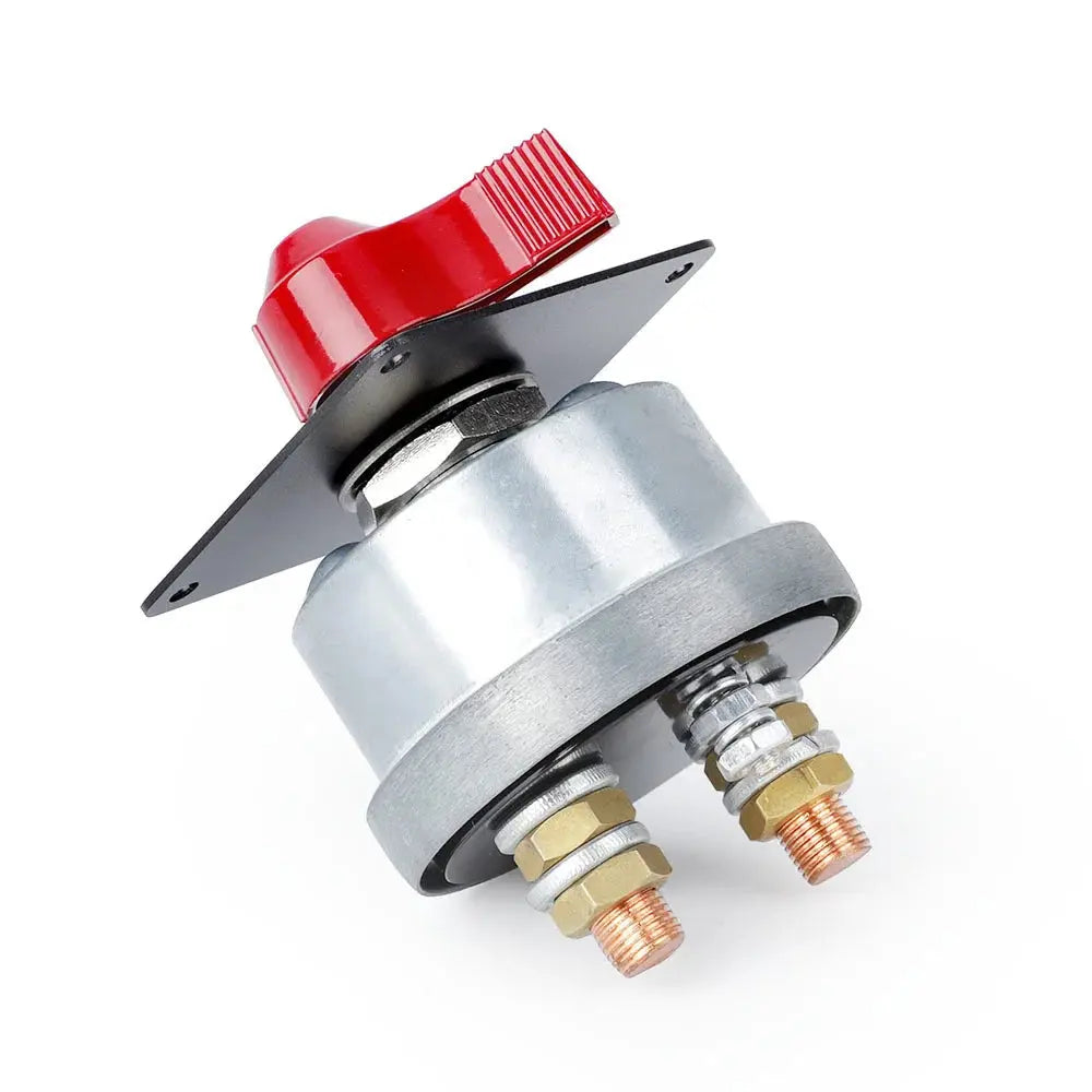 12V Master Battery Disconnect Switch Panel – 4 Post Alternator Cut-Off for RV, Camper & 4WD - Tuck's Performance