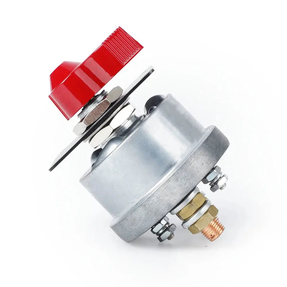 12V Master Battery Disconnect Switch Panel – 4 Post Alternator Cut-Off for RV, Camper & 4WD - Tuck's Performance