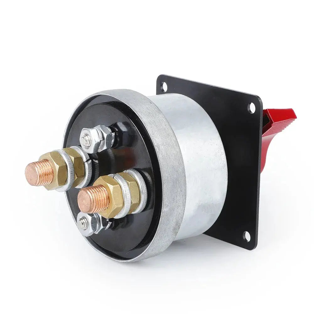 12V Master Battery Disconnect Switch Panel – 4 Post Alternator Cut-Off for RV, Camper & 4WD - Tuck's Performance