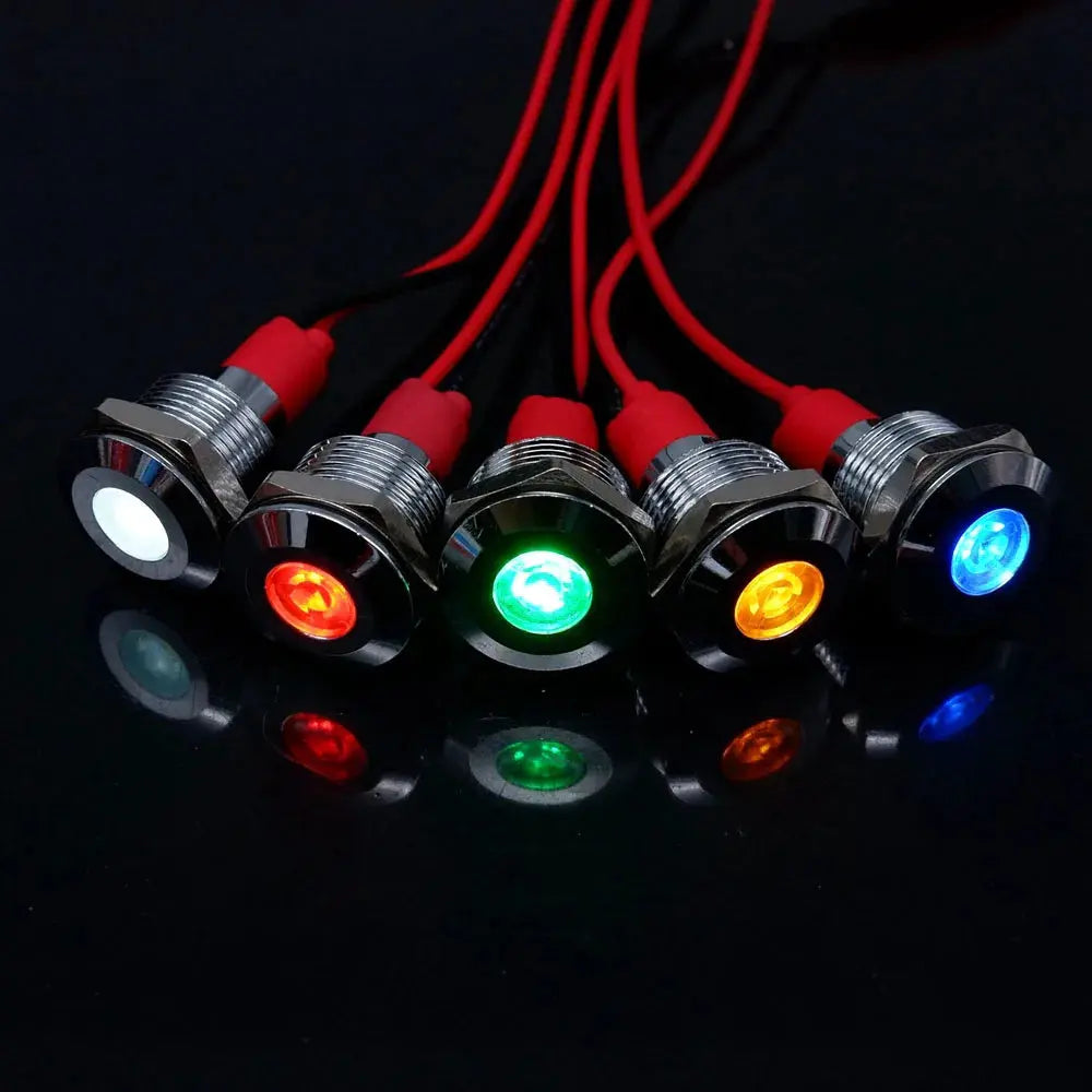 12V Metal Dash Indicator Light Set (25pcs) – 4x4, Touring Rigs & Custom 12V Builds﻿ Tuck's Performance