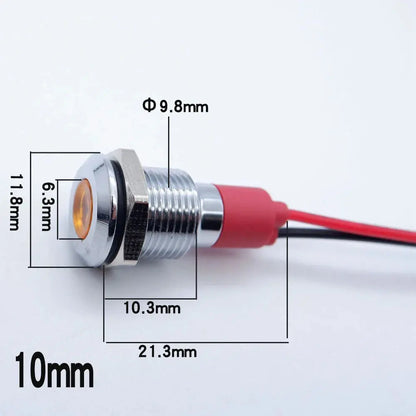 12V Metal Dash Indicator Light Set (25pcs) – 4x4, Touring Rigs & Custom 12V Builds﻿ Tuck's Performance