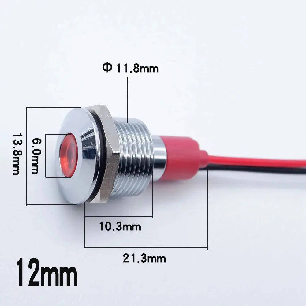 12V Metal Dash Indicator Light Set (25pcs) – 4x4, Touring Rigs & Custom 12V Builds﻿ Tuck's Performance