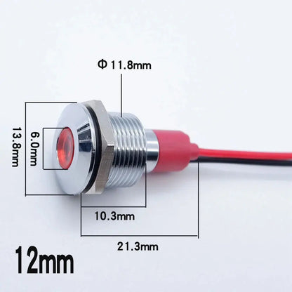 12V Metal Dash Indicator Light Set (25pcs) – 4x4, Touring Rigs & Custom 12V Builds﻿ Tuck's Performance