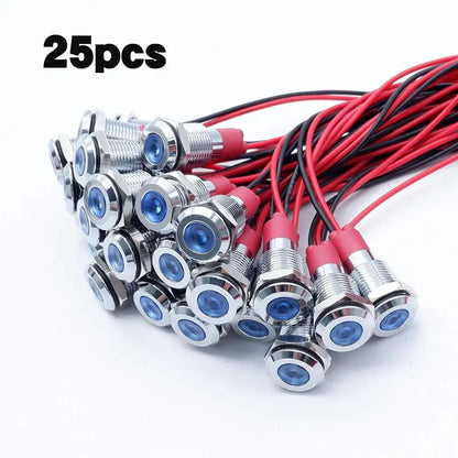 12V Metal Dash Indicator Light Set (25pcs) – 4x4, Touring Rigs & Custom 12V Builds﻿ Tuck's Performance