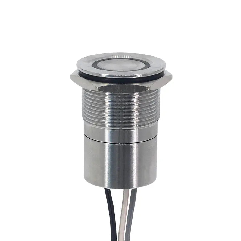 12V Touch On/Off Waterproof Switch – Stainless IP68 Momentary/Latching (16–30mm) | 4WD, Camping, Touring Tuck's Performance