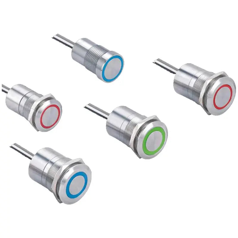 12V Touch On/Off Waterproof Switch – Stainless IP68 Momentary/Latching (16–30mm) | 4WD, Camping, Touring Tuck's Performance