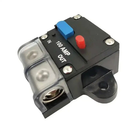 12V–48V Resettable DC Circuit Breaker 30A–300A – Manual Reset Battery & Audio Protection Tuck's Performance