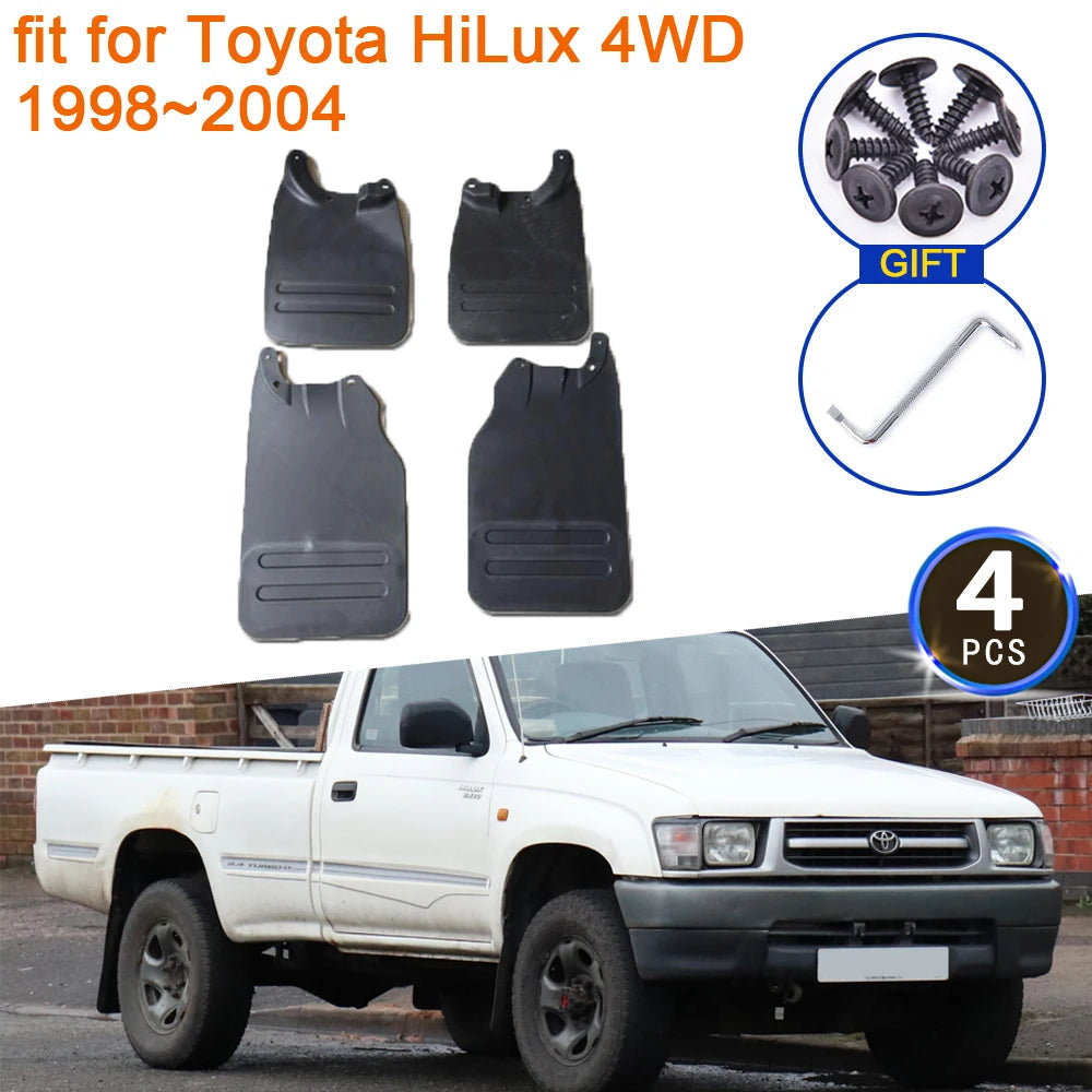 1998-2004 Hilux 4x4 Mud Flaps Tuck's Performance