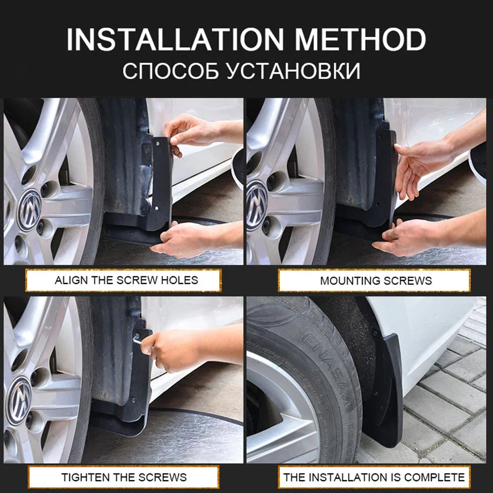 1998-2004 Hilux 4x4 Mud Flaps Tuck's Performance