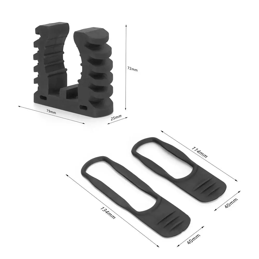 2/4pcs Shovel Holder, Quick Release Rubber  Mounting Bracket for Utte SUV Offroad Tuck's Performance