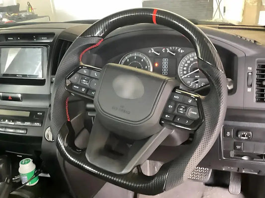 200 Series Landcruiser Aftermarket Steering Wheel Tuck's Performance