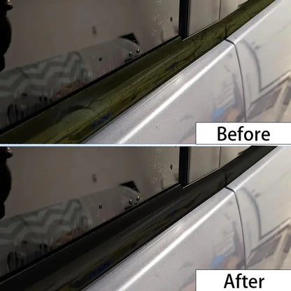 4Pcs Chrome/Black Window   Land Cruiser LC200 Series 2008-2021 Weatherstrip Tuck's Performance