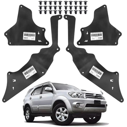 4pcs Hilux Splash Engine Sheild Set Liner Apron Seal Tuck's Performance