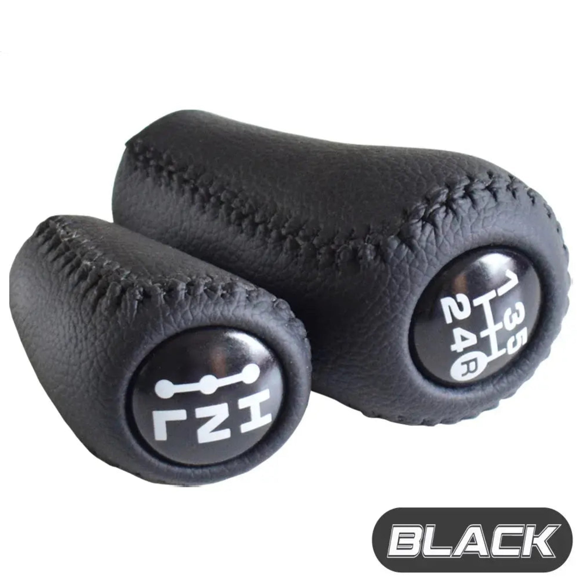 Gear Shift Knob 5 Speed Manual Transmission Leather Transfer Gear Shift Fit for Toyota Prado LC120 Land Cruiser Prado 2003-2009