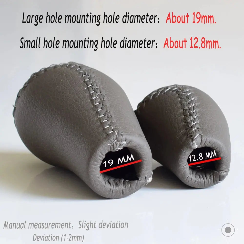 Gear Shift Knob 5 Speed Manual Transmission Leather Transfer Gear Shift Fit for Toyota Prado LC120 Land Cruiser Prado 2003-2009