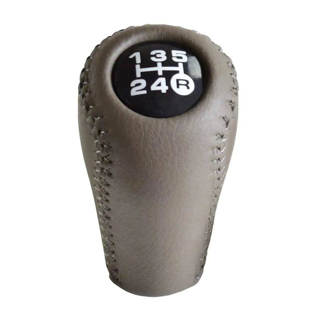 Gear Shift Knob 5 Speed Manual Transmission Leather Transfer Gear Shift Fit for Toyota Prado LC120 Land Cruiser Prado 2003-2009