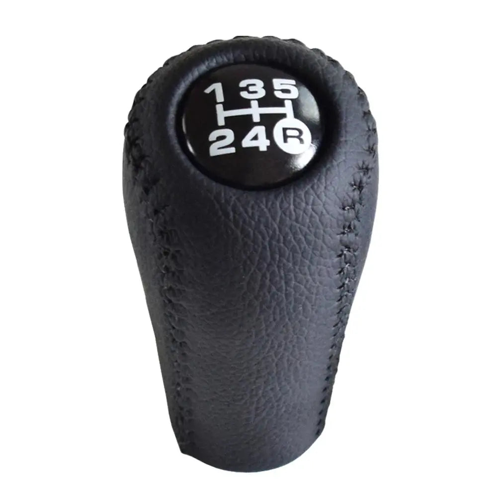 Gear Shift Knob 5 Speed Manual Transmission Leather Transfer Gear Shift Fit for Toyota Prado LC120 Land Cruiser Prado 2003-2009