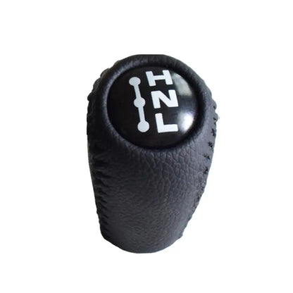 Gear Shift Knob 5 Speed Manual Transmission Leather Transfer Gear Shift Fit for Toyota Prado LC120 Land Cruiser Prado 2003-2009