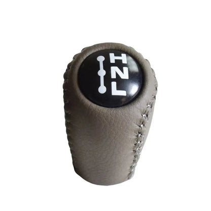 Gear Shift Knob 5 Speed Manual Transmission Leather Transfer Gear Shift Fit for Toyota Prado LC120 Land Cruiser Prado 2003-2009