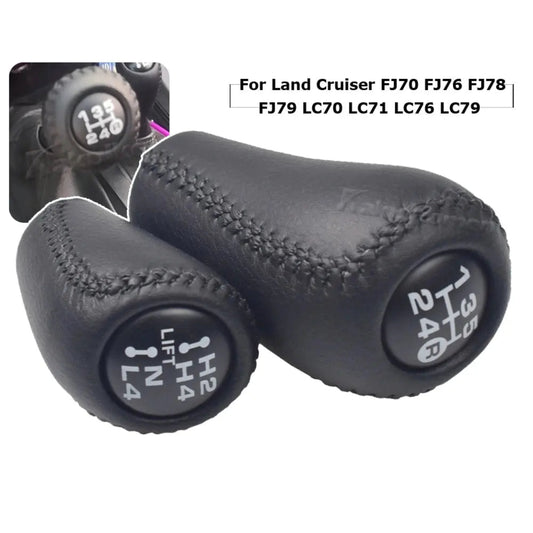 5 Speed for Toyota Land Cruiser FJ70 FJ76 FJ78 FJ79 LC70 LC76 Manual Transmission+Transfer Gear Shift Change Lever Knob Handball
