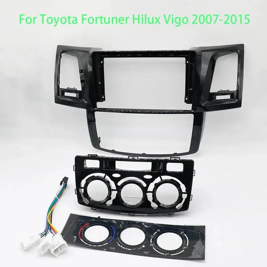 9 Inch Apple Android Fascias Frame For Toyota  Hilux Tuck's Performance