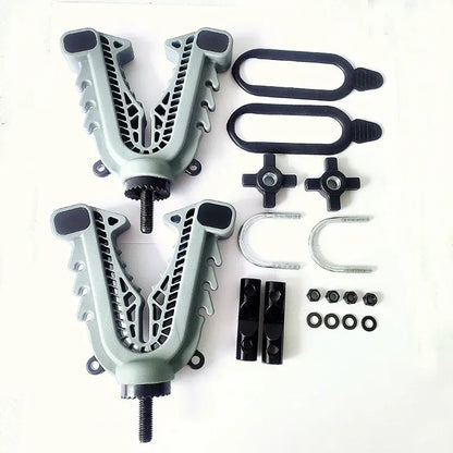 ATV SXS 4x4 GUN RACK With Rubber Coating Tuck's Performance