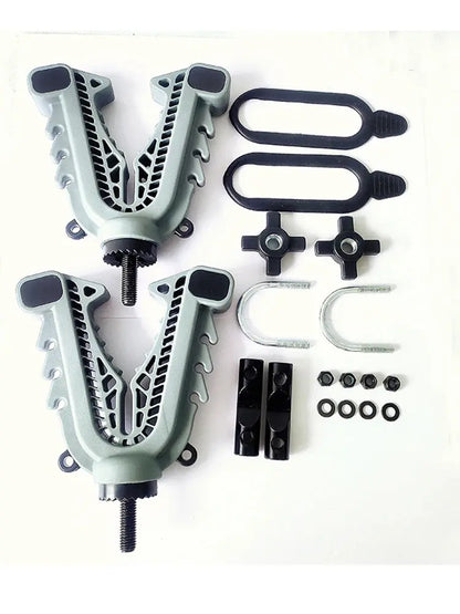 ATV SXS 4x4 GUN RACK With Rubber Coating Tuck's Performance