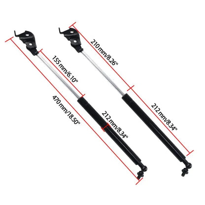 Bonnet & Tailgate Gas Struts – Toyota Land Cruiser 80 Series Tuck's Performance