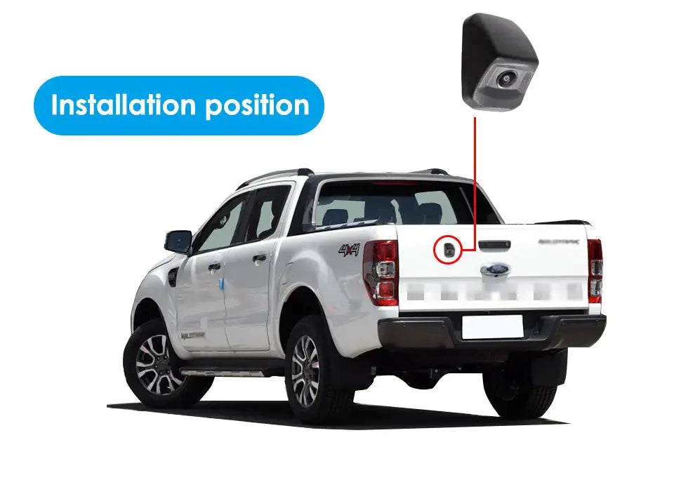 N70 Rear View Camera Install Toyota Hilux N70 Rear View Upside Down Camera - 1080P – Tuck's Performance