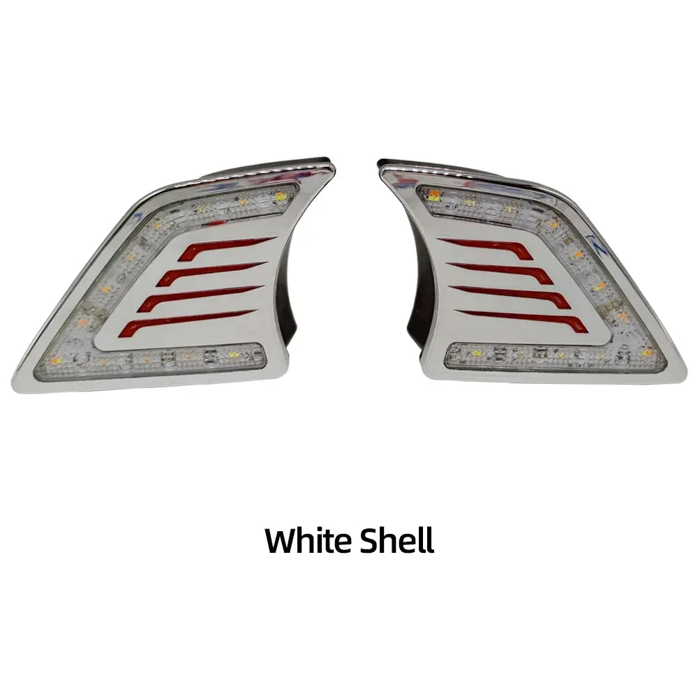 Car DRL For Toyota Hilux Vigo 2012 2013 2014 LED Daytime Running Light Daylight turn Signal lamp Fog lamp cover Tuck's Performance
