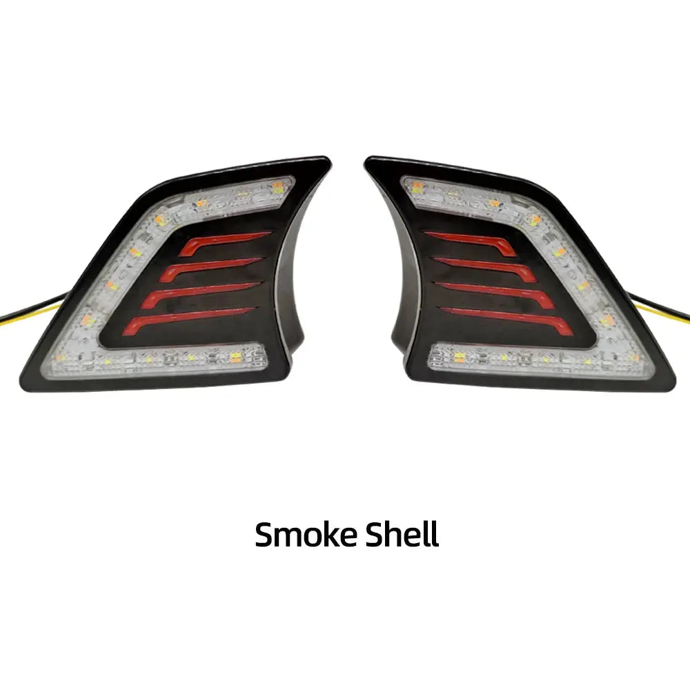 Car DRL For Toyota Hilux Vigo 2012 2013 2014 LED Daytime Running Light Daylight turn Signal lamp Fog lamp cover Tuck's Performance