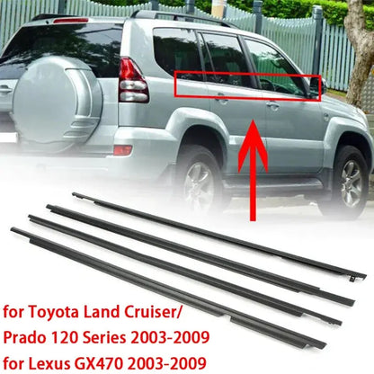 Door weatherstrip seal kit for Prado 120 and Lexus GX470