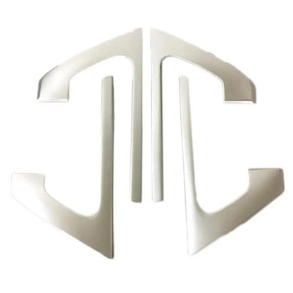 Chrome Matt Car Door Armrest Stripe Cover Trim 4pcs for Toyota Land Cruiser 200 Series Tuck's Performance