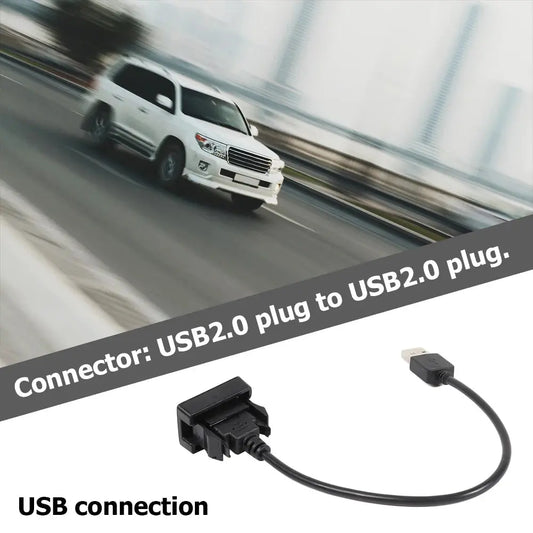 Flush Mount USB 2.0 Port  for Toyota Hilux N80 2015-2024 HILUX Tuck's Performance