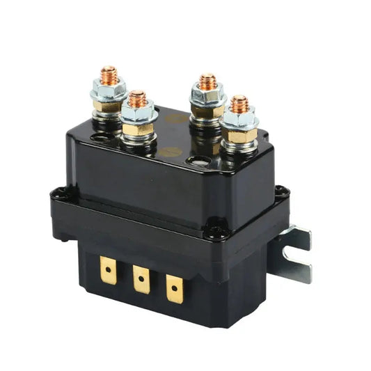 For ATV SUV Premium 12V 250A Universal Winch Solenoid Relay Winch Solenoid Relay Contactor Replacement Accessories Tuck's Performance