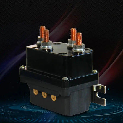 For ATV SUV Premium 12V 250A Universal Winch Solenoid Relay Winch Solenoid Relay Contactor Replacement Accessories Tuck's Performance
