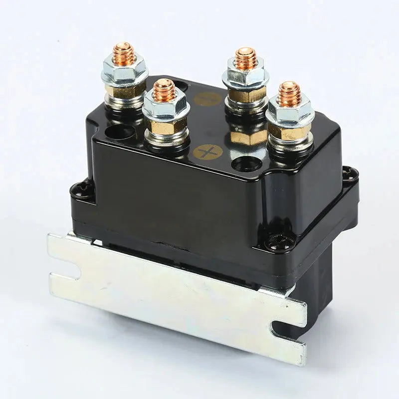 For ATV SUV Premium 12V 250A Universal Winch Solenoid Relay Winch Solenoid Relay Contactor Replacement Accessories Tuck's Performance