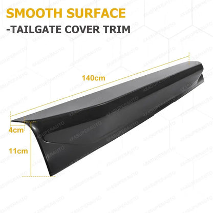 Ford Ranger 2012–2022 Tailgate Rail Guard Cover – No Drill ABS Rear Protector Tuck's Performance
