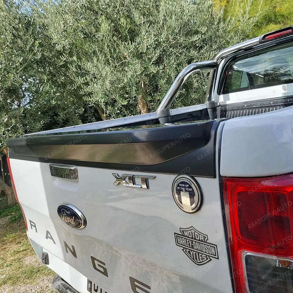 Ford Ranger 2012–2022 Tailgate Rail Guard Cover – No Drill ABS Rear Protector Tuck's Performance