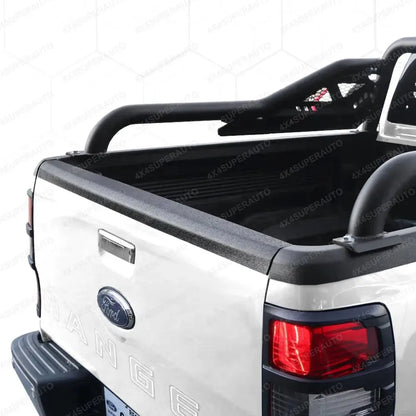 Ford Ranger 2012–2022 Tailgate Rail Guard Cover – No Drill ABS Rear Protector Tuck's Performance