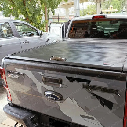 Ford Ranger 2012–2022 Tailgate Rail Guard Cover – No Drill ABS Rear Protector Tuck's Performance