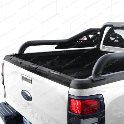 Ford Ranger 2012–2022 Tailgate Rail Guard Cover – No Drill ABS Rear Protector Tuck's Performance