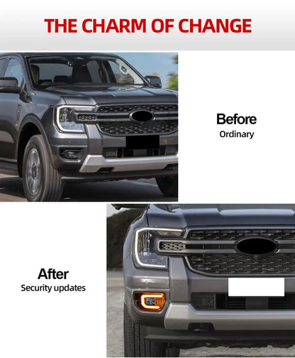 Ford Ranger 2022+ LED Daytime Running Lights – Dynamic Indicator DRL Fog Light Upgrade Tuck's Performance
