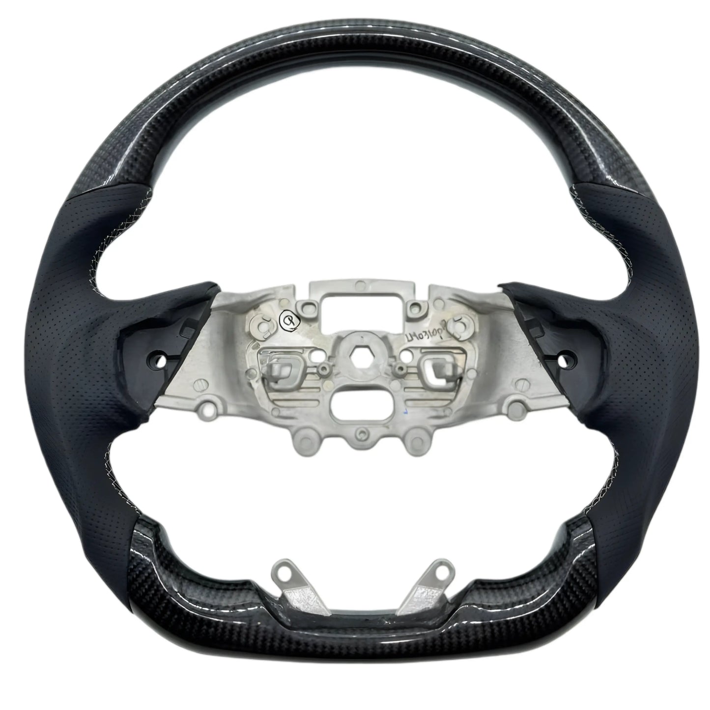 Ford Ranger / Raptor 2022+ Premium Plug & Play Steering Wheel – Carbon / Leather - Tuck's Performance