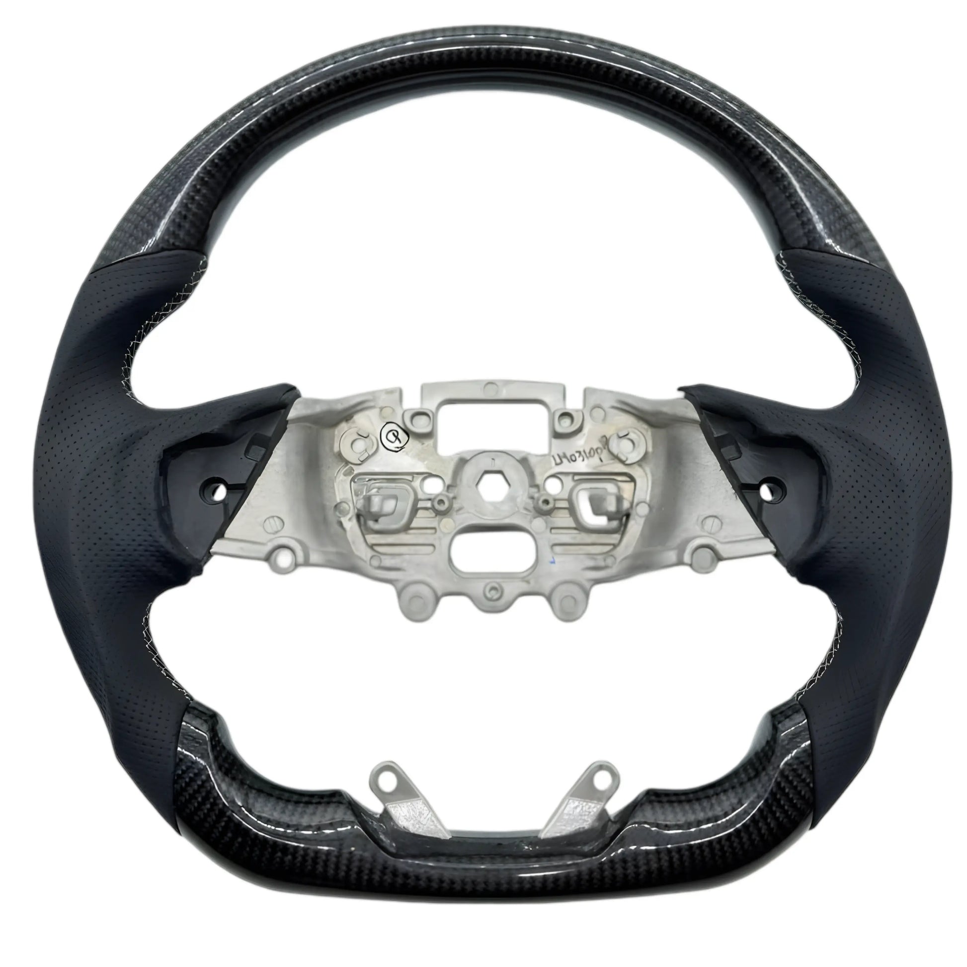 Ford Ranger / Raptor 2022+ Premium Plug & Play Steering Wheel – Carbon / Leather - Tuck's Performance